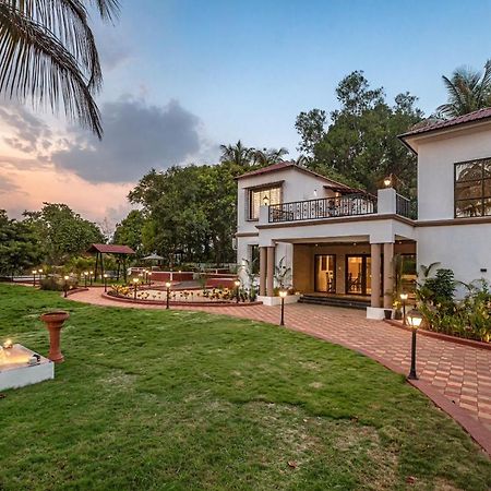 Saffronstays Riverfront Manor, 5-Bdr Pool Villa By Pej River Karjat Esterno foto