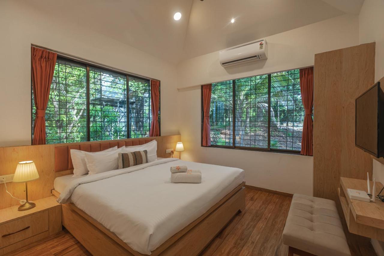 Saffronstays Riverfront Manor, 5-Bdr Pool Villa By Pej River Karjat Esterno foto