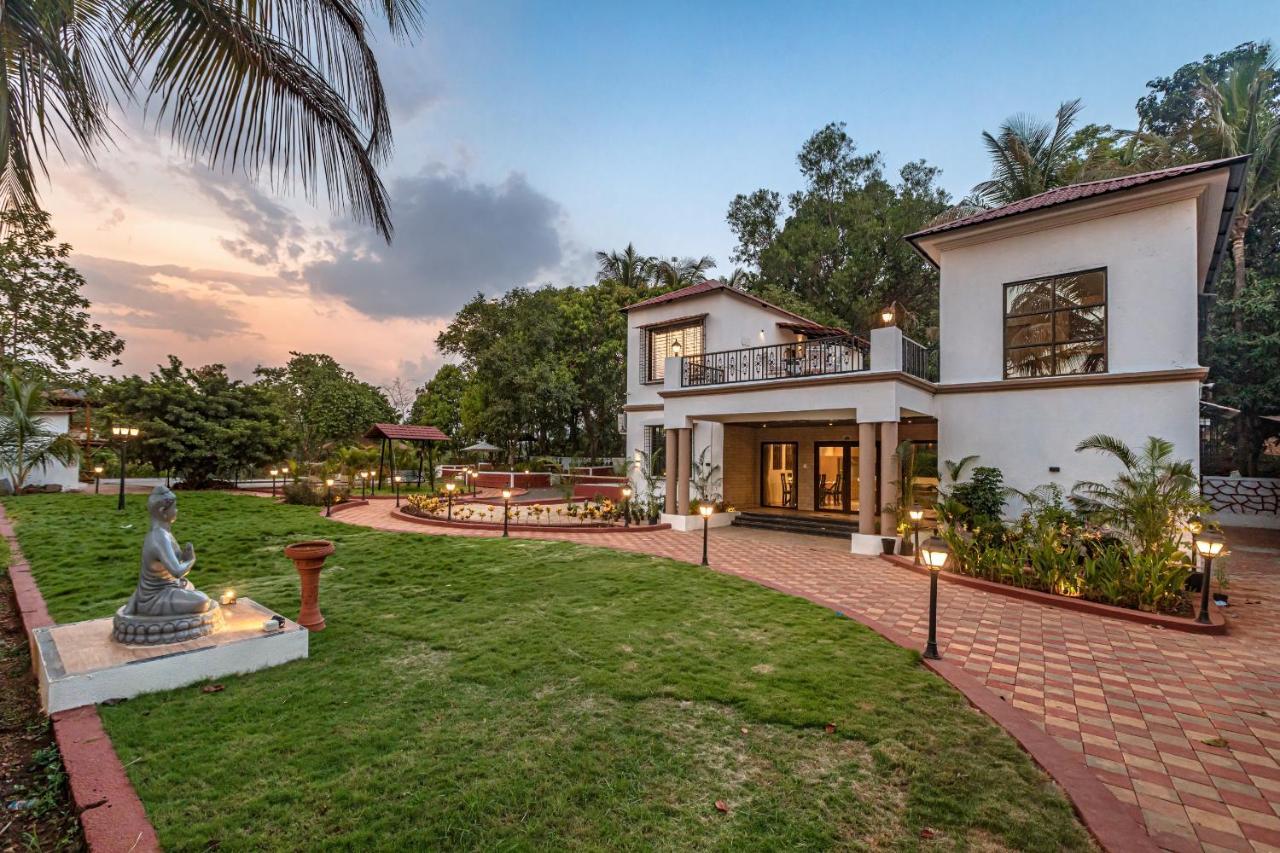 Saffronstays Riverfront Manor, 5-Bdr Pool Villa By Pej River Karjat Esterno foto