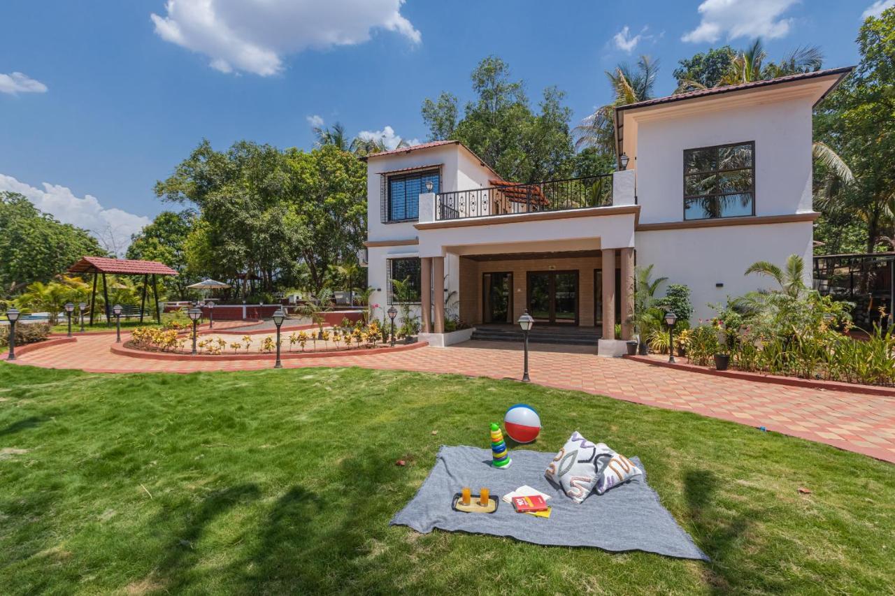 Saffronstays Riverfront Manor, 5-Bdr Pool Villa By Pej River Karjat Esterno foto