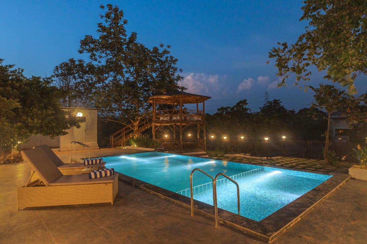 Saffronstays Riverfront Manor, 5-Bdr Pool Villa By Pej River Karjat Esterno foto